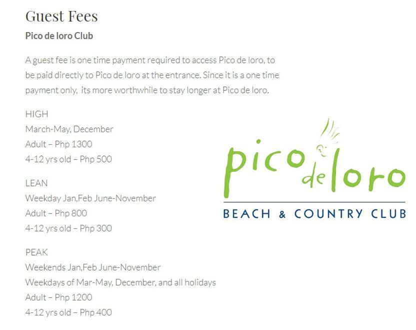 Pico De Loro Resort Condotel Nasugbu Exterior foto